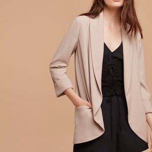 Aritzia Wilfred Chevalier open front blazer